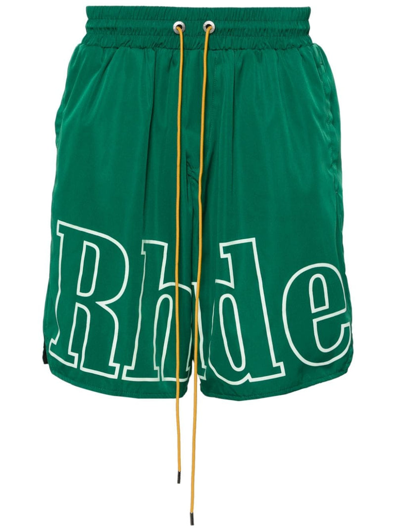 RHUDE Men Logo Track Short - NOBLEMARS