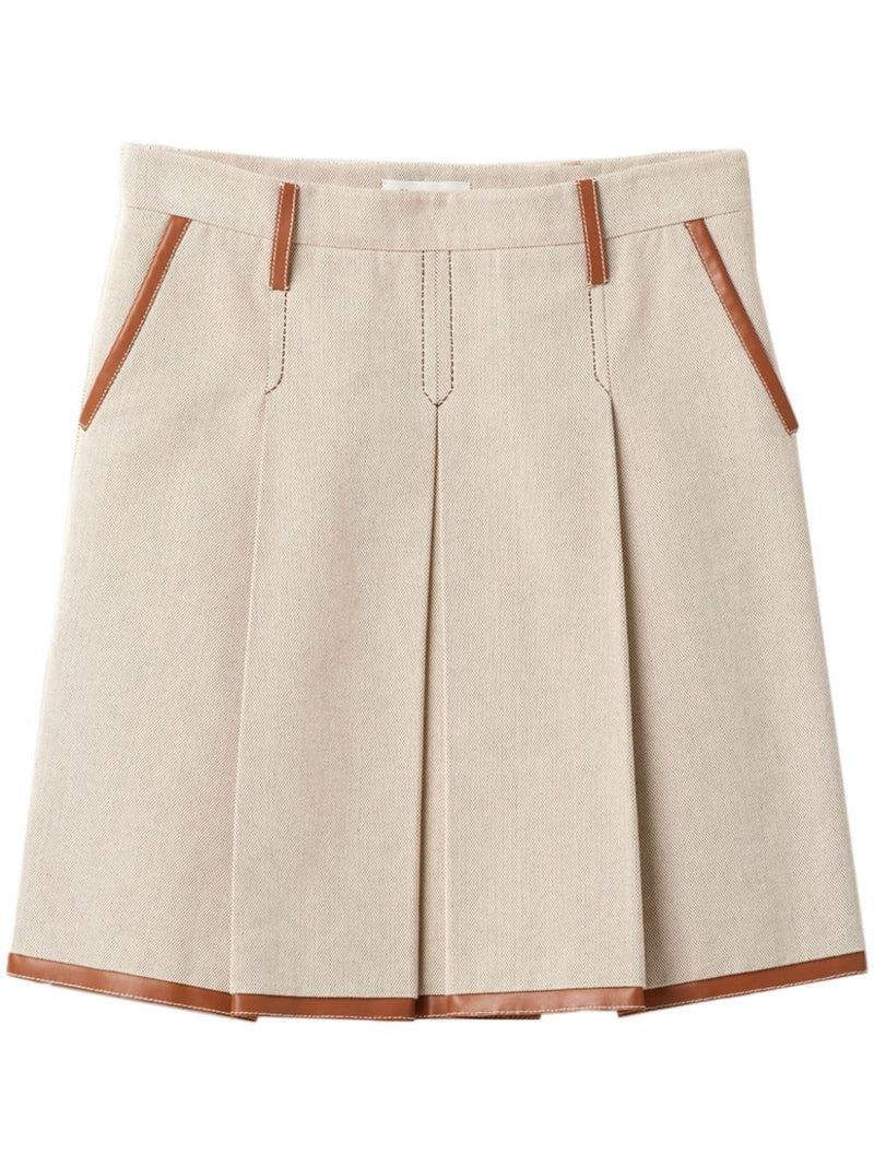 MIU MIU Women Canvas Skirt - NOBLEMARS