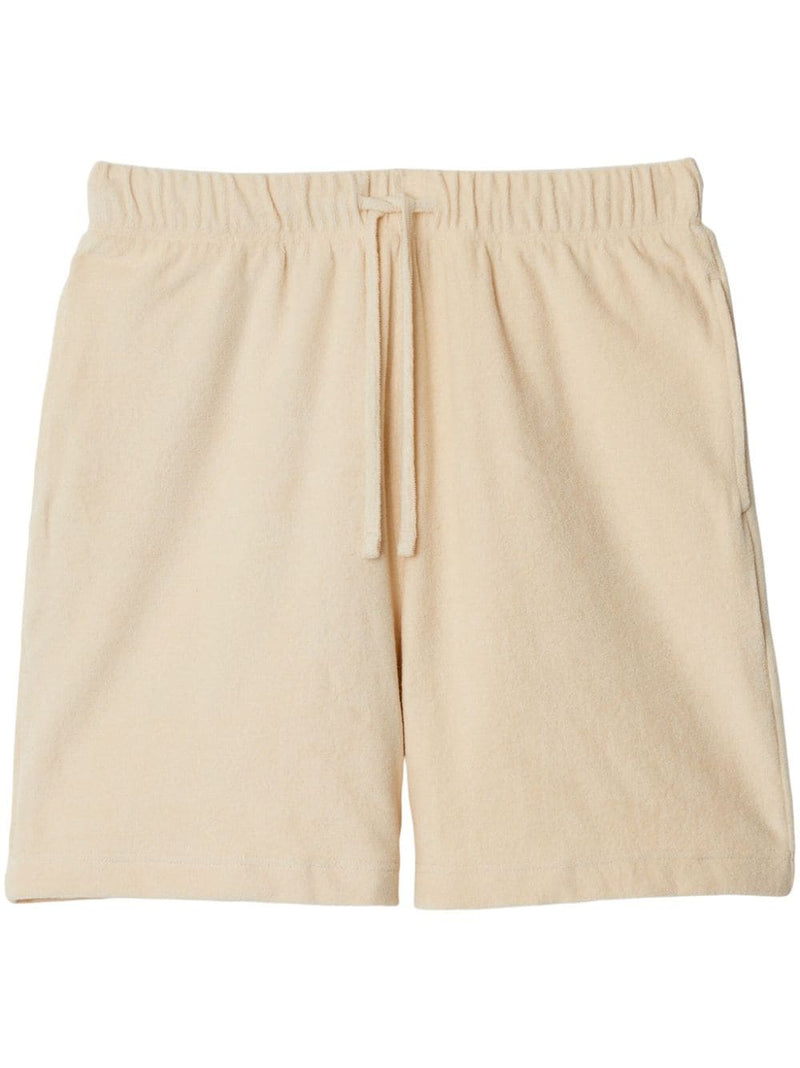 BURBERRY Men Cotton Logo Shorts - NOBLEMARS